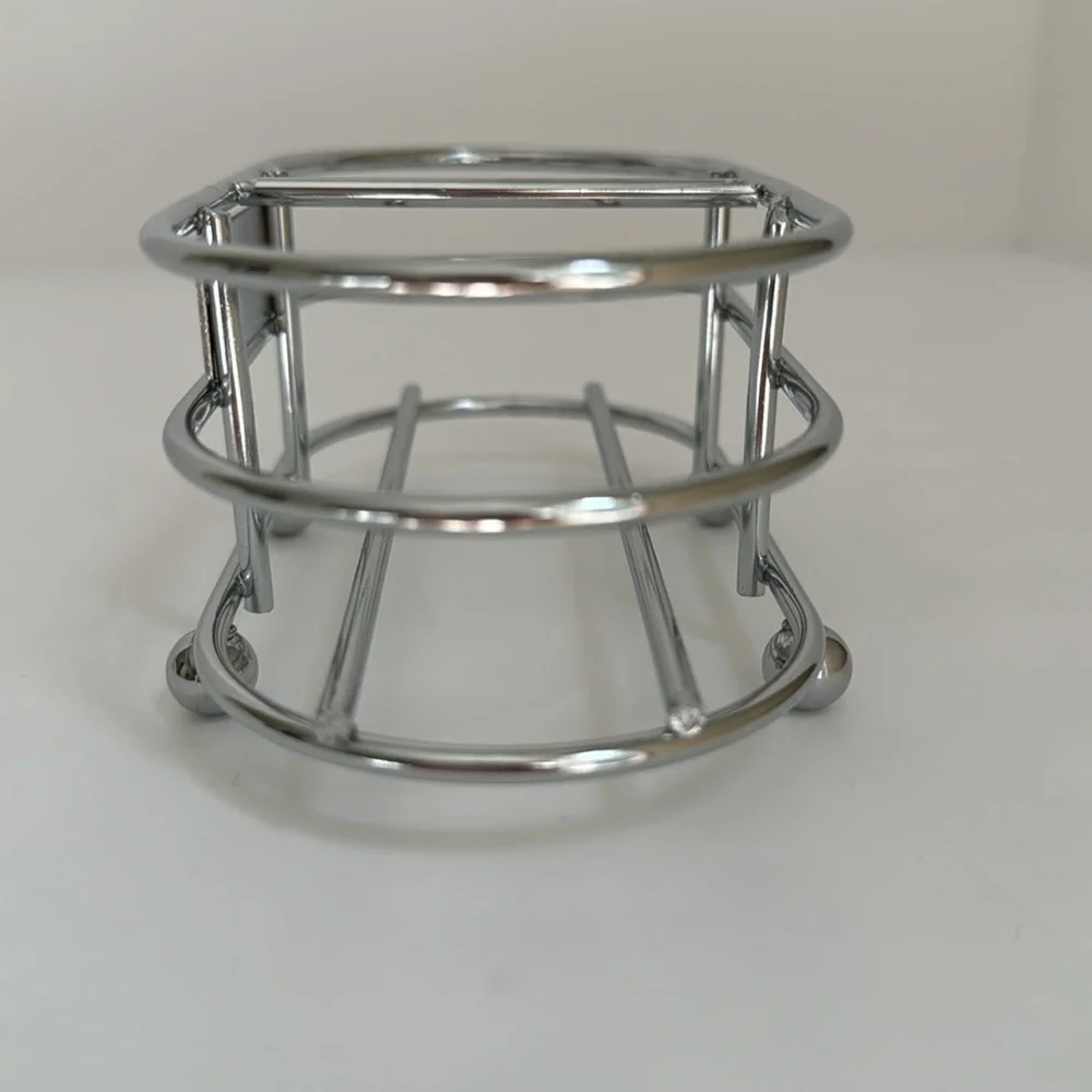 Beekman 1802 Chrome Soap Lotion Caddy Sink Organizer Bath Kitchen Farmhouse NWOT